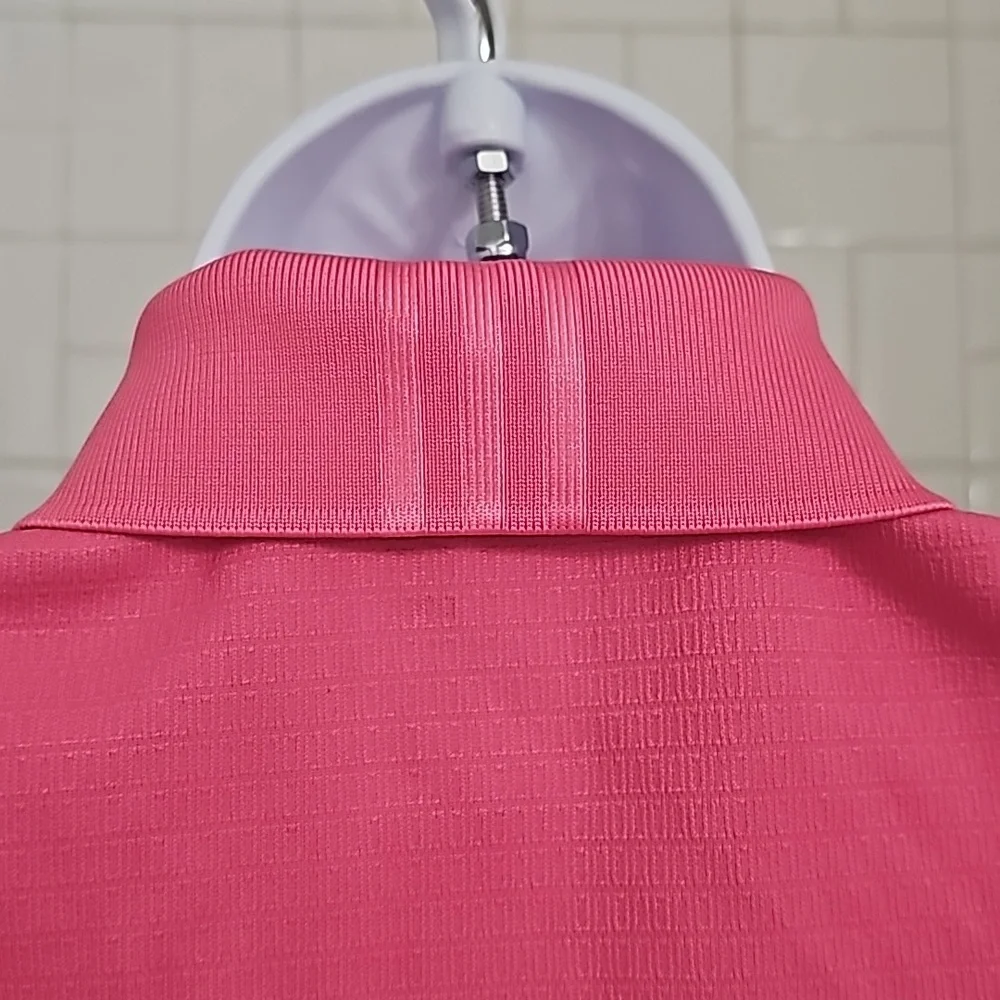 Adidas ClimateCool Sleeveless Button up Pink Top Size M - Picture 4 of 8